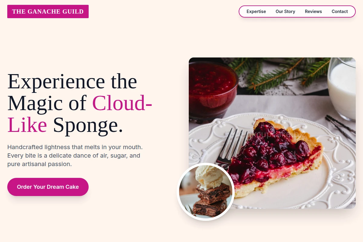 Sponge Dessert